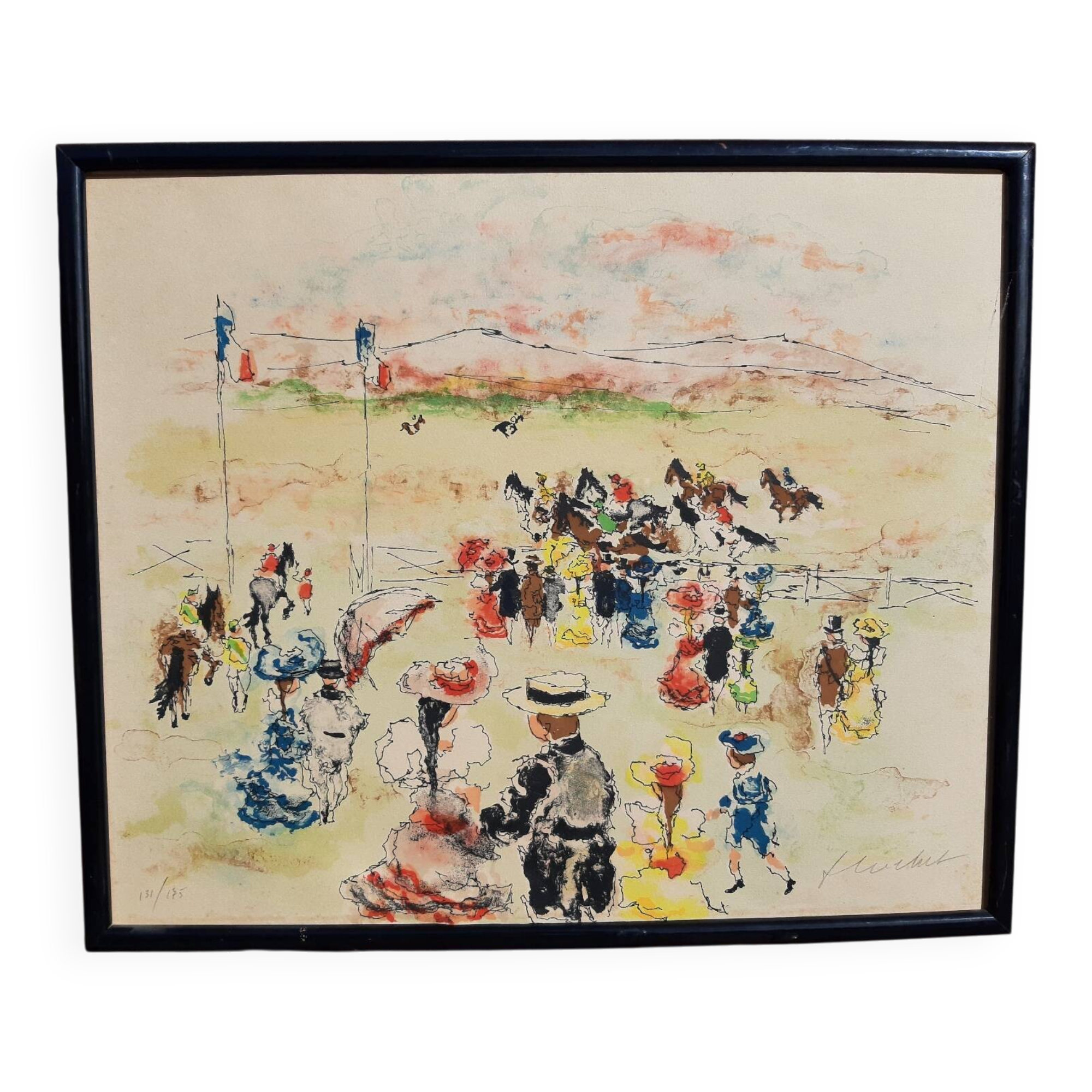 Urban Huchet lithograph (Signed and numbered)