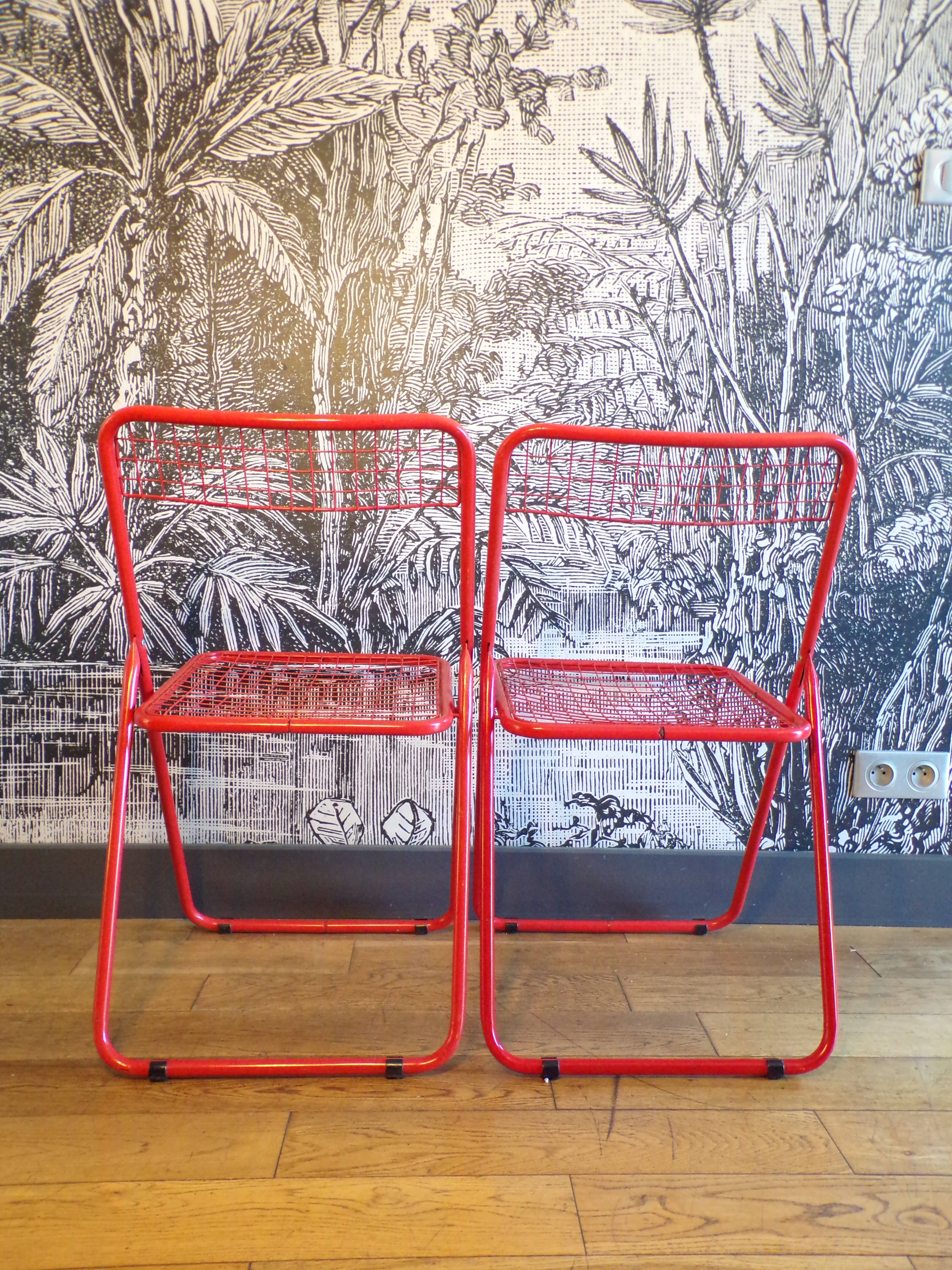 Pair of ted net mesh chairs ted net ikea