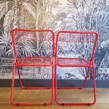 Pair of ted net mesh chairs ted net ikea