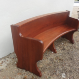 Church choir bench wood