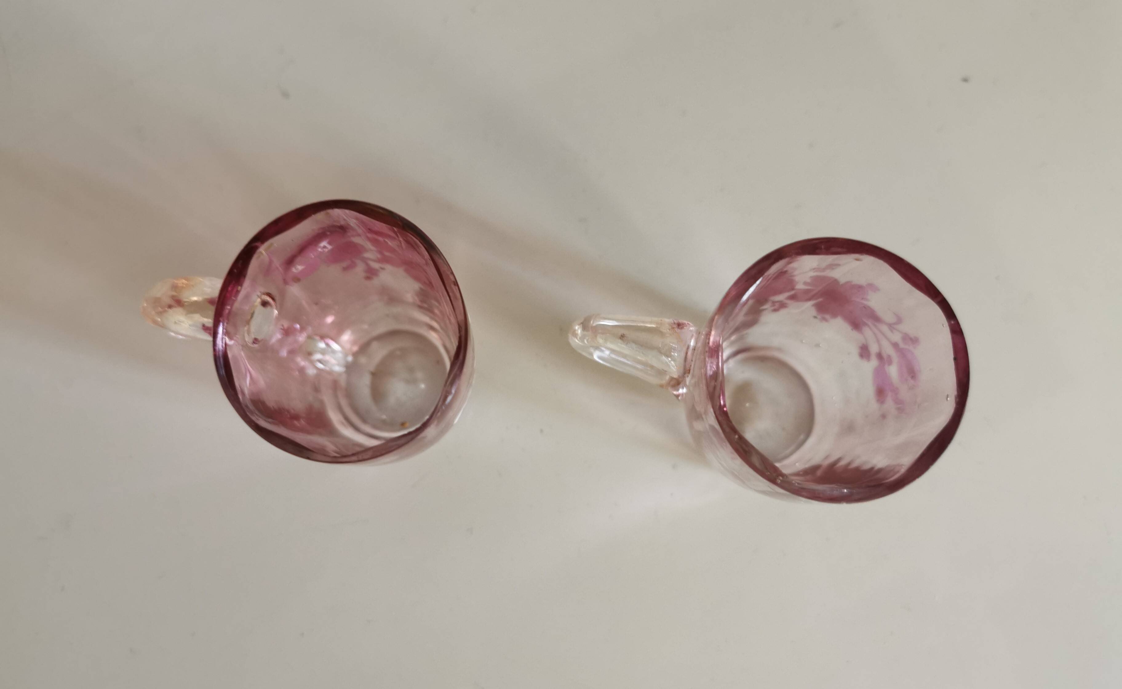 Licorera / jarra francesa y vasos – art noveau