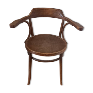 fauteuil en bois courbé