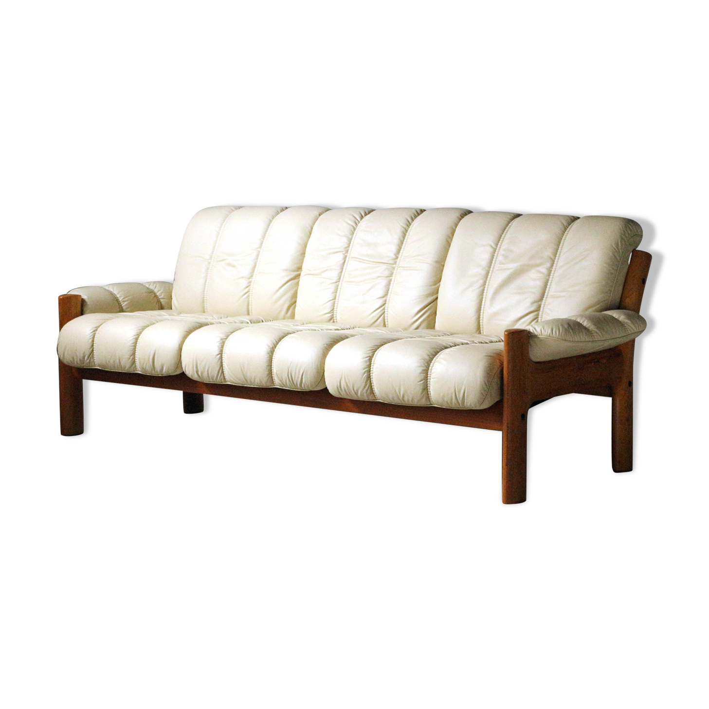Canapé 3 places norvégien Ekornes des années 1970