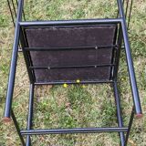 Duo of postmodern armchairs, vintage design from the 80s