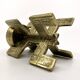 Brutalist candlestick • Austria • Brass • 1970
