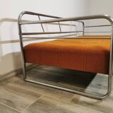 Bauhaus Chrome Sofa by Robert Slezak for Slezak Factories