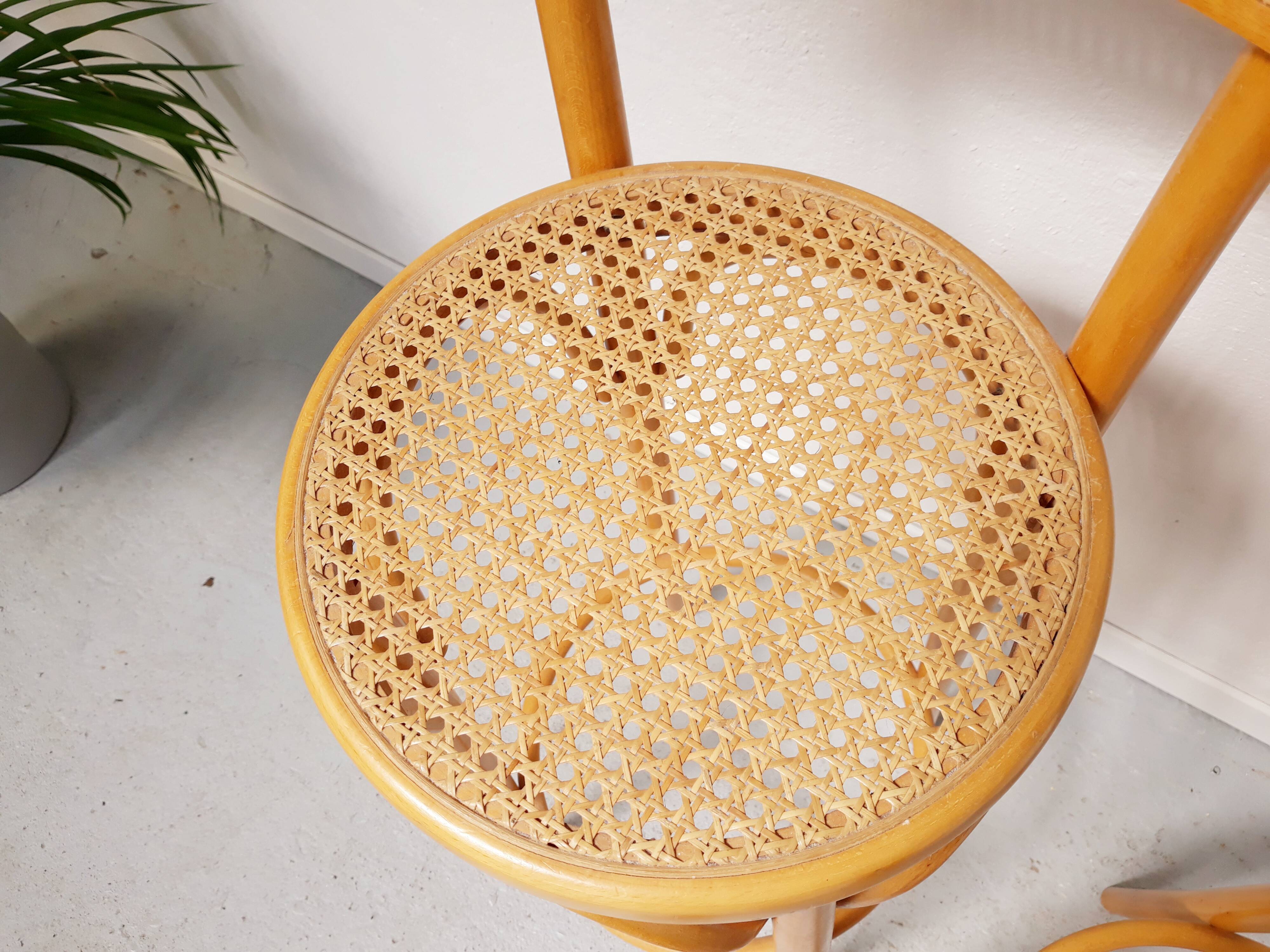 Pair of high chairs bistro stools