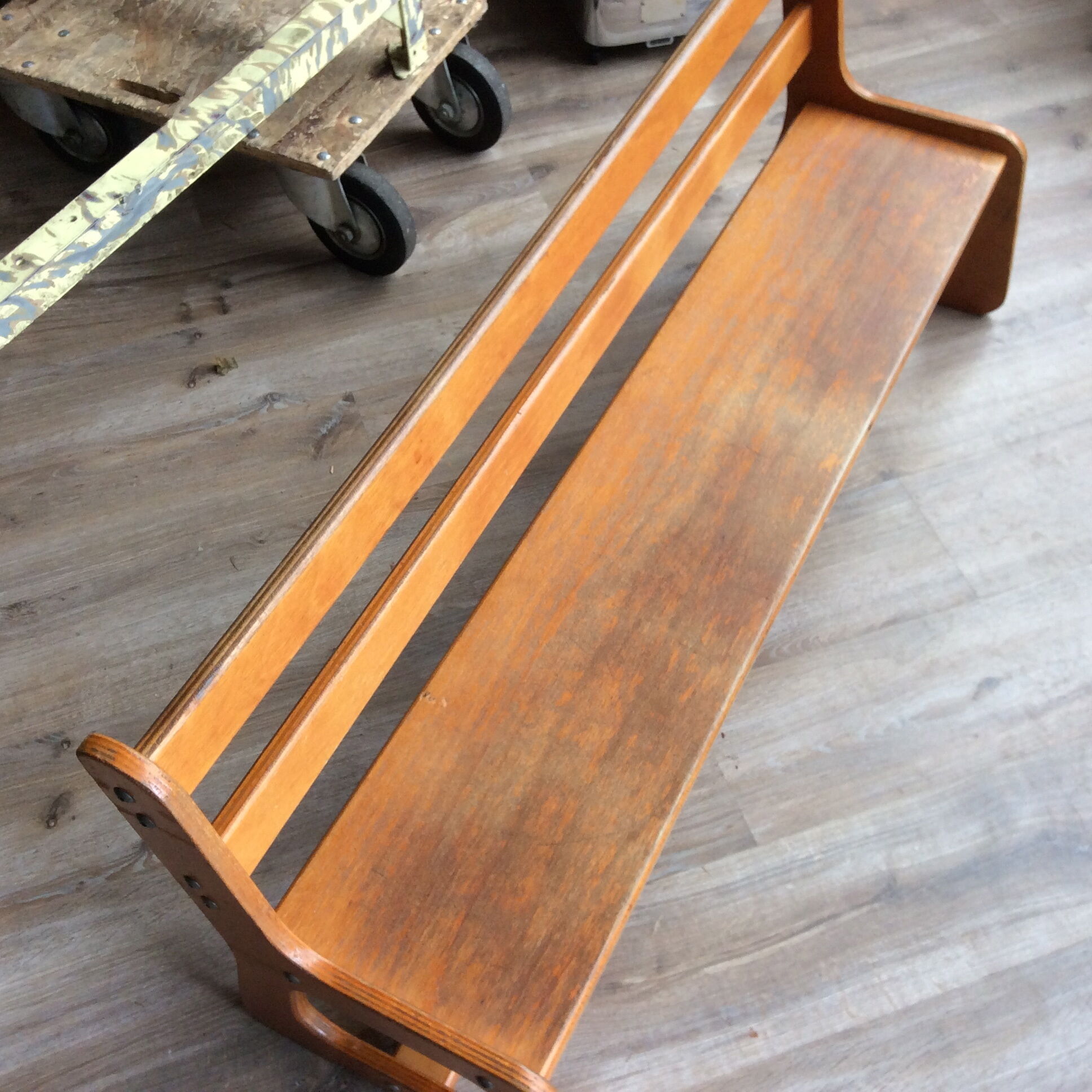 School bench 1970