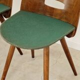 Set of 4 Lollipop chairs by Frantisek Jirak for Tatra 1960