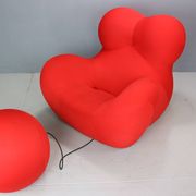 "Big Mama" Up 5+6 Chair and ottoman By Gaetano Pesce For B&B Italia