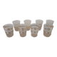 Set de 8 verres à eau 50's