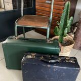 Set of 2 vintage suitcases