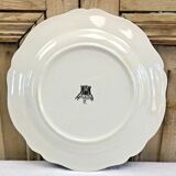 6 dessert plates dessert Gien the children at the press Dionysos 1938/1960