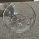 Set of 10 small vintage glass ice cream bowls.
