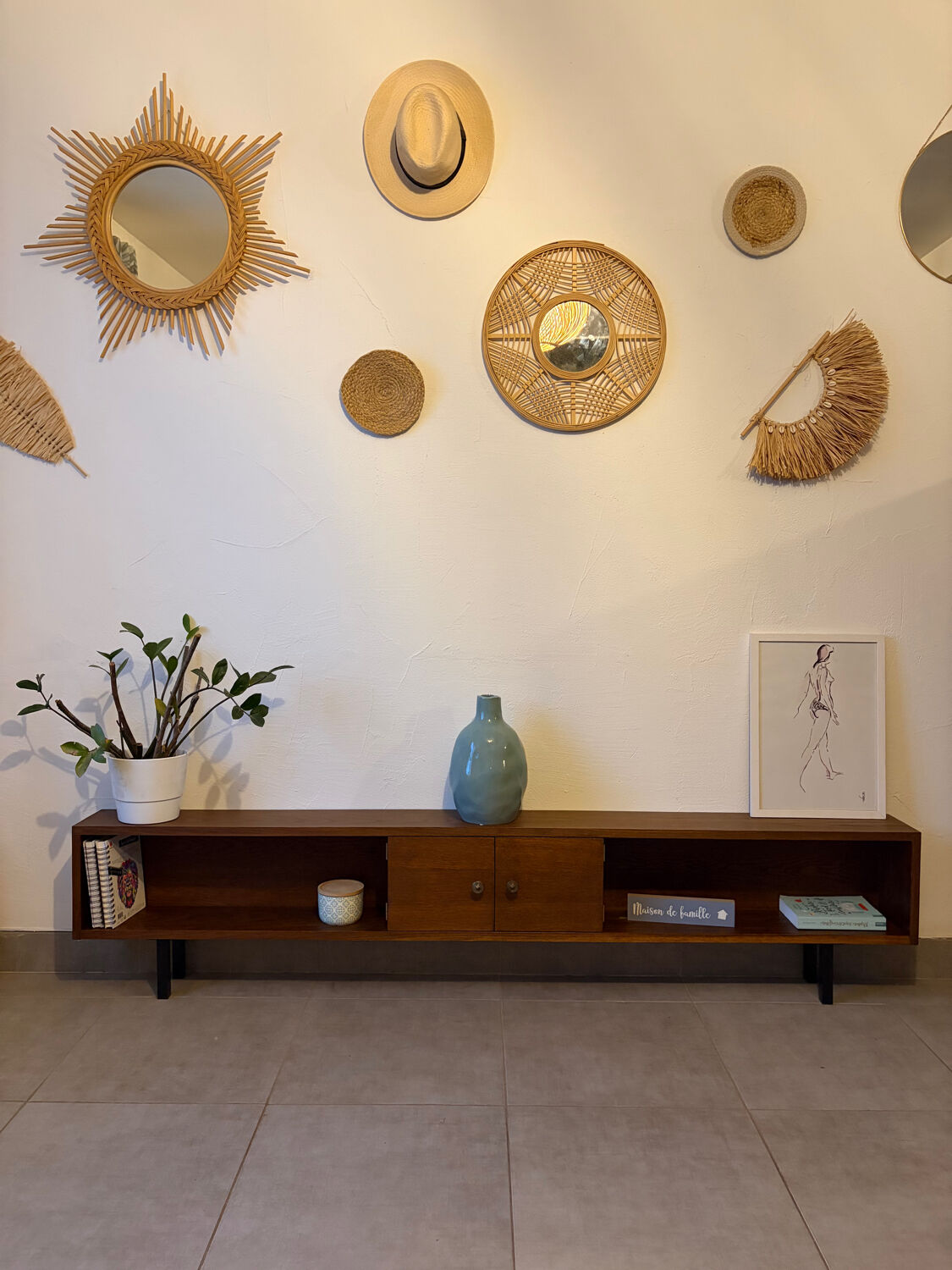 Enfilade basse vintage ( peu profonde )