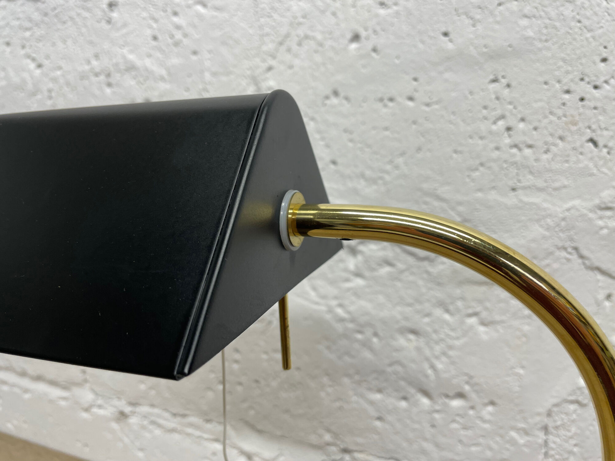 Lampe de table noire, Solken, années 70