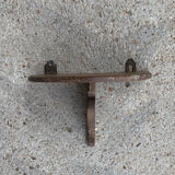 Cornice, antique wooden shelf