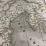 1837 - Map of ancient Italy from Illyria and Sicily