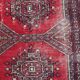 Handmade vintage rug Uzbek Bukhara 94cm x 163cm 1970s