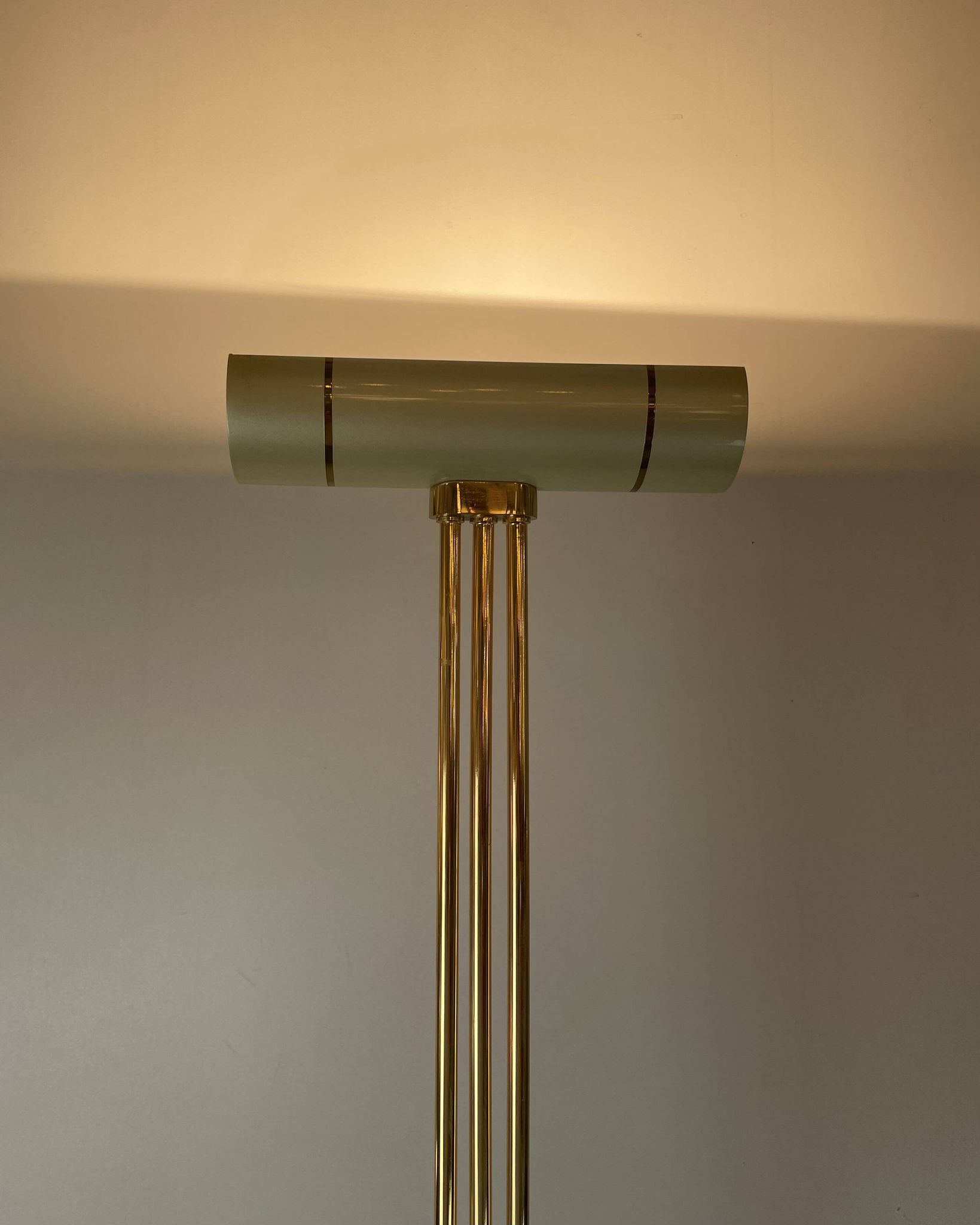 Lampadaire Hollywood Regency, Italie, années 1980
