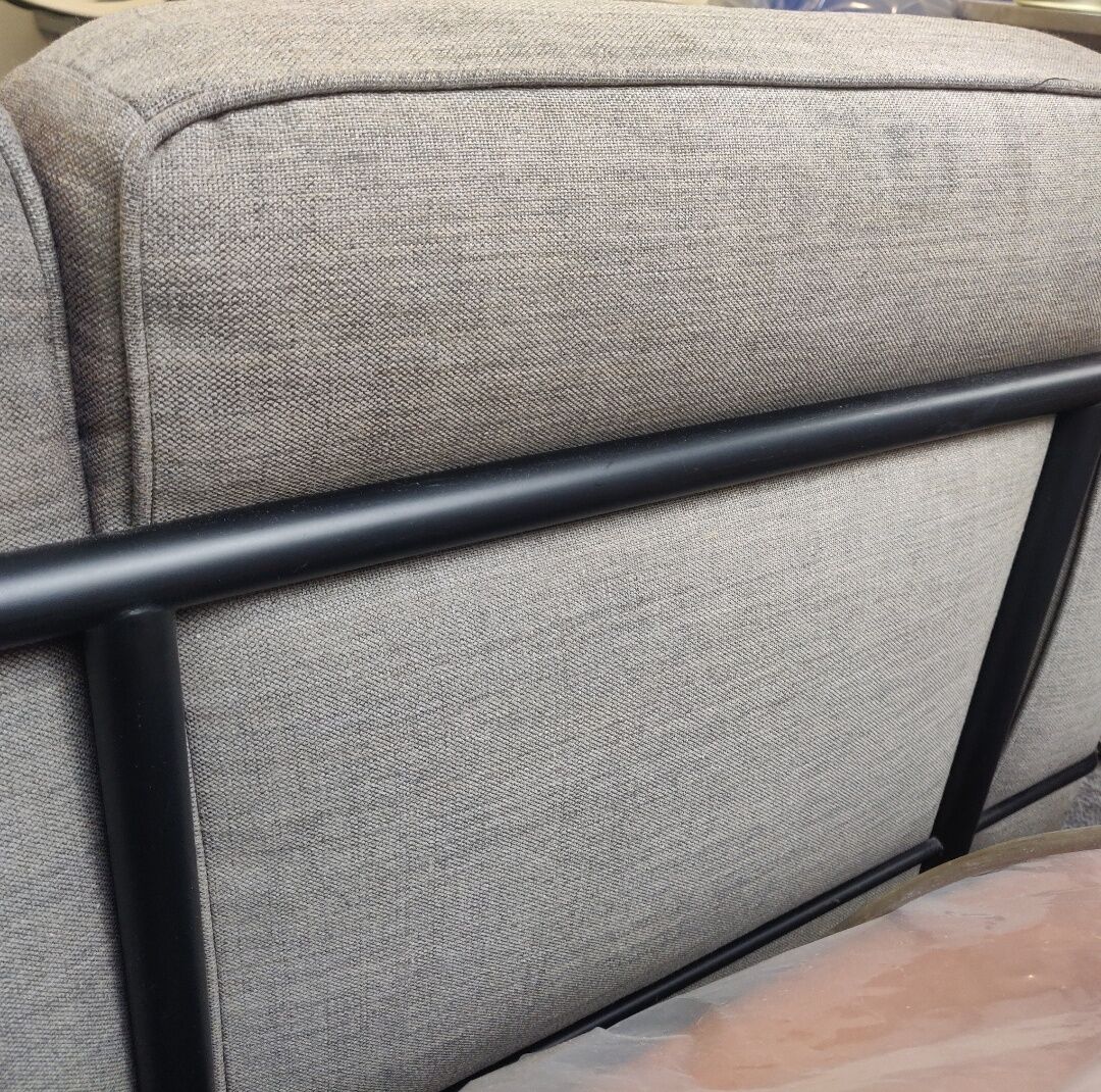 LC2 3-seater sofa by Le Corbusier, Cassina edition