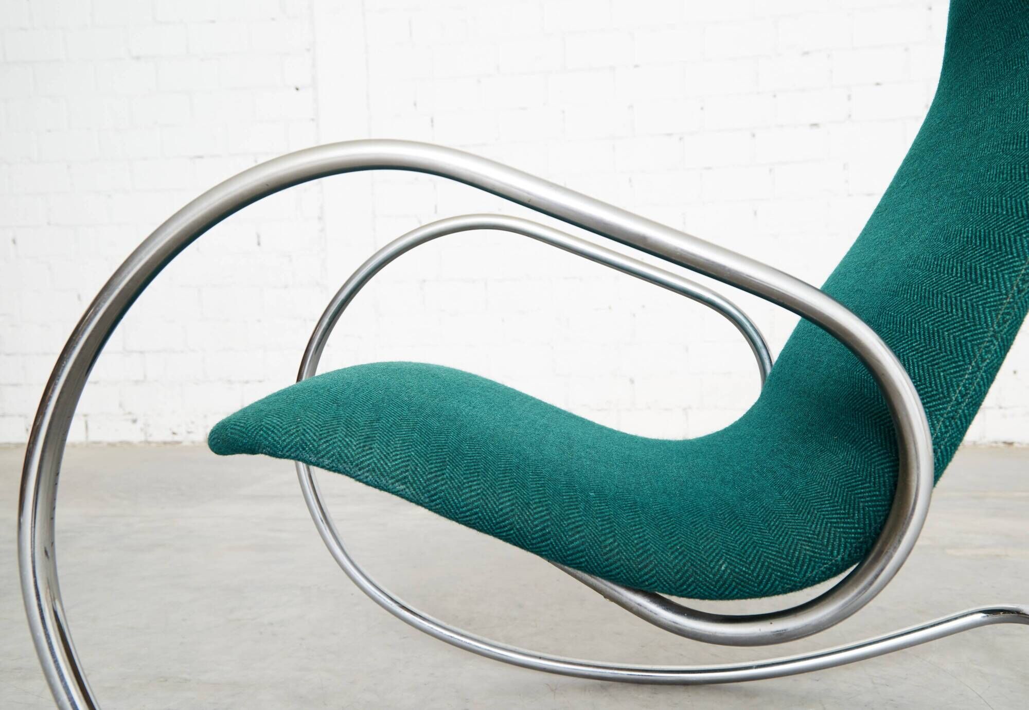 Vintage S826 Cantilever Rocking Chair by Ulrich Böhme for Thonet