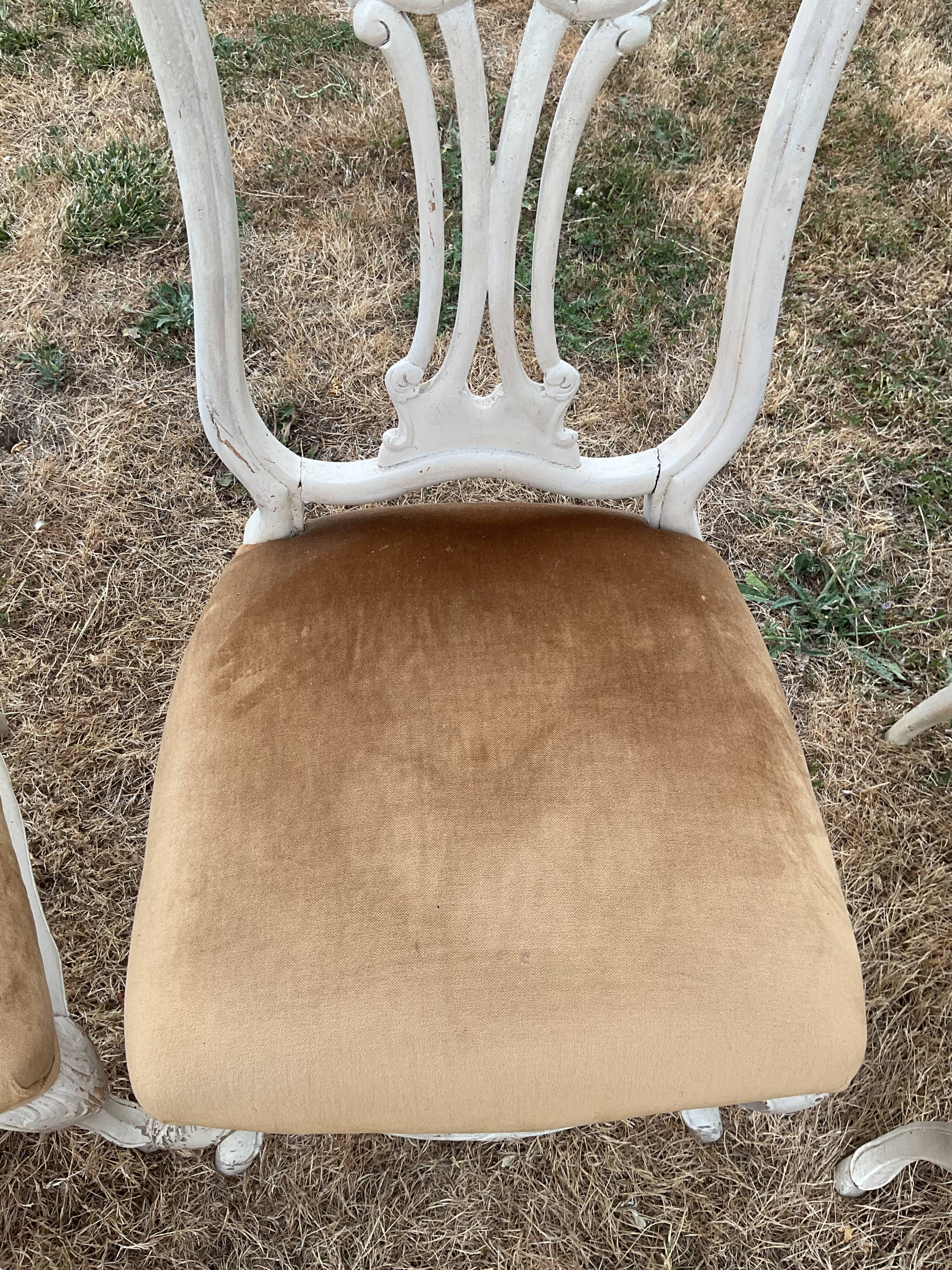 Six chaises gustaviennes