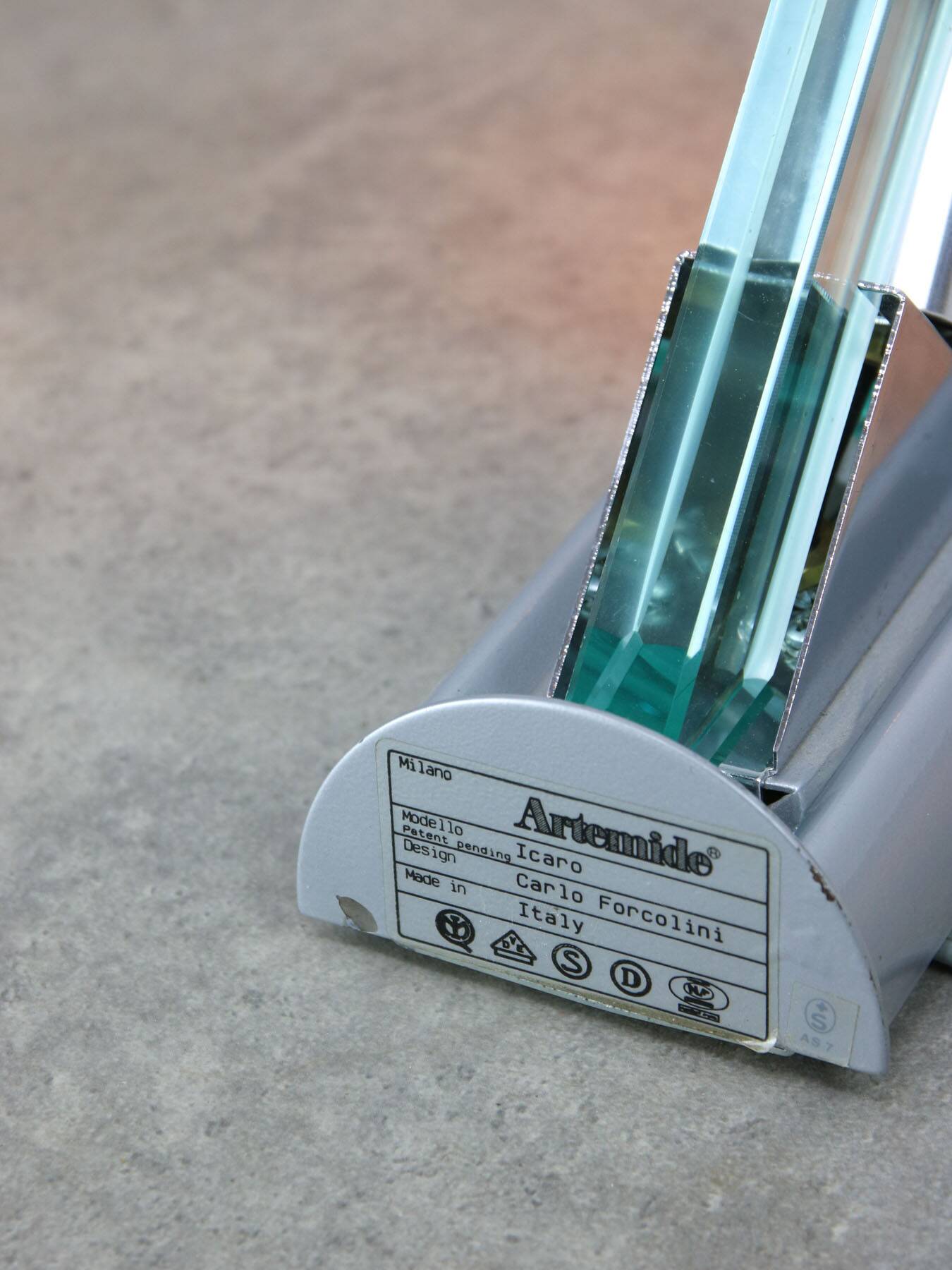 Italian Icaro Wall Sconce by Carlo Forcolini for Artemide, 1980s