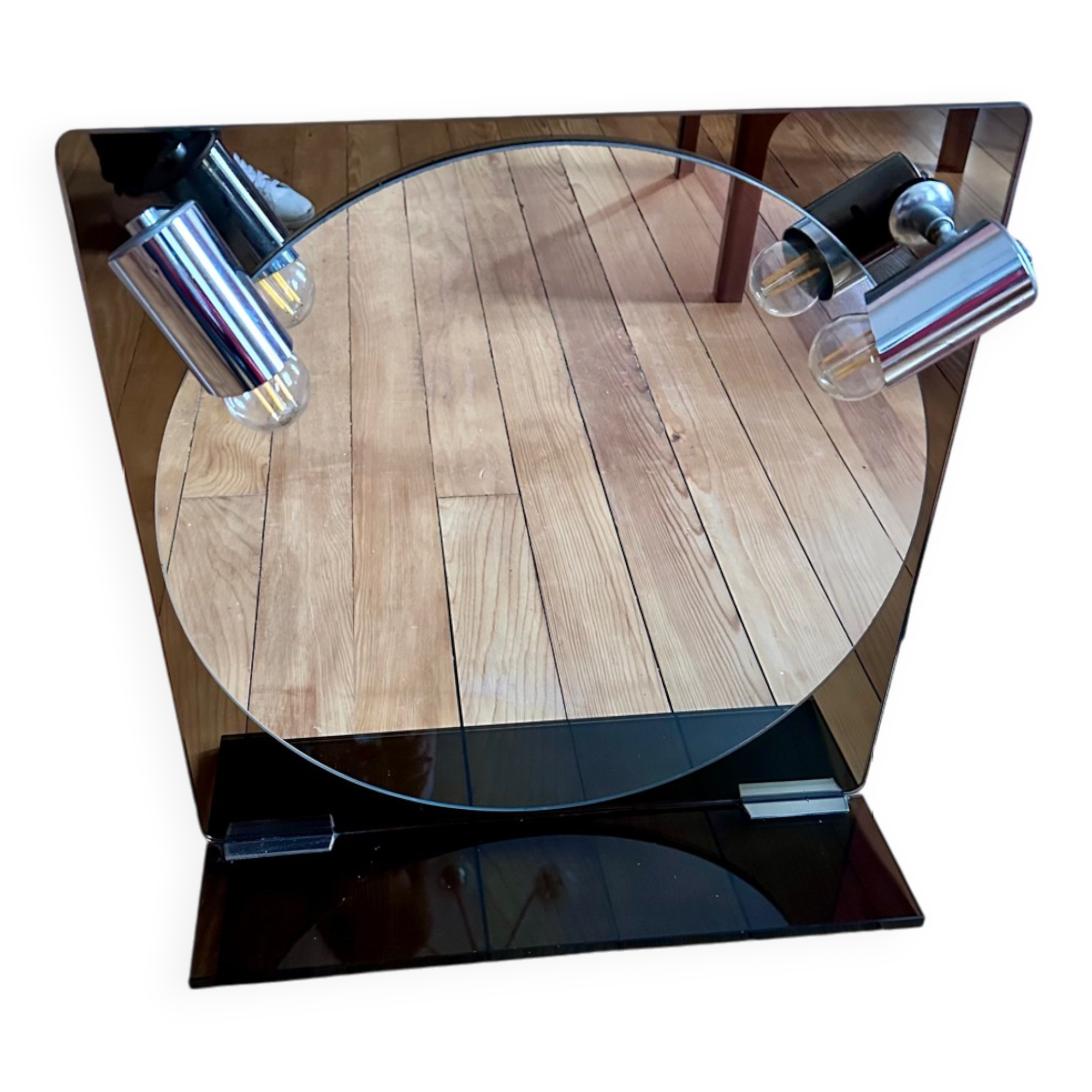 Vintage bathroom mirror