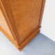 Vintage oak wardrobe from the 1960s.