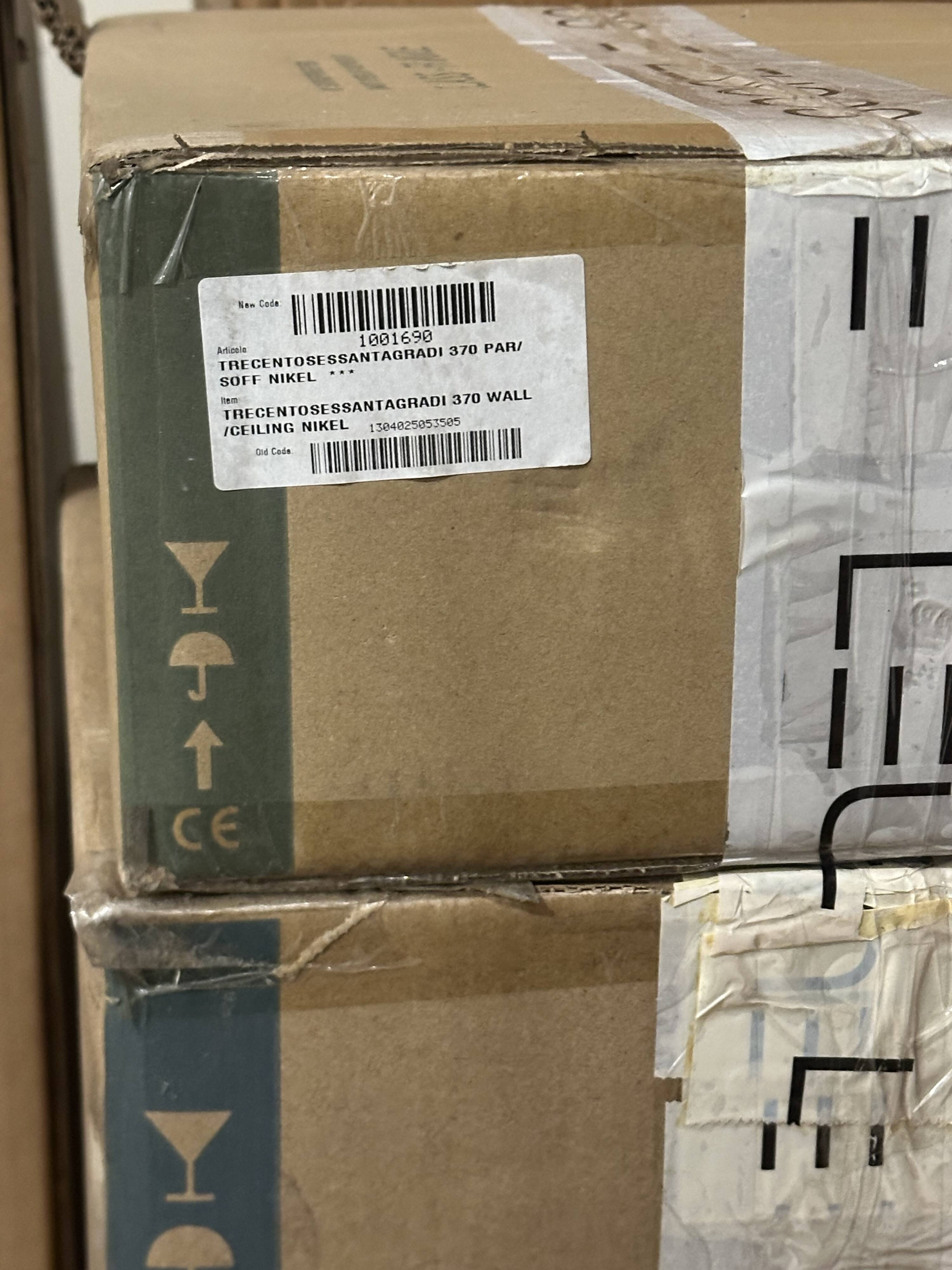 Leucos Trecentosessantagradi 370 wall and ceiling light - NEW IN BOX