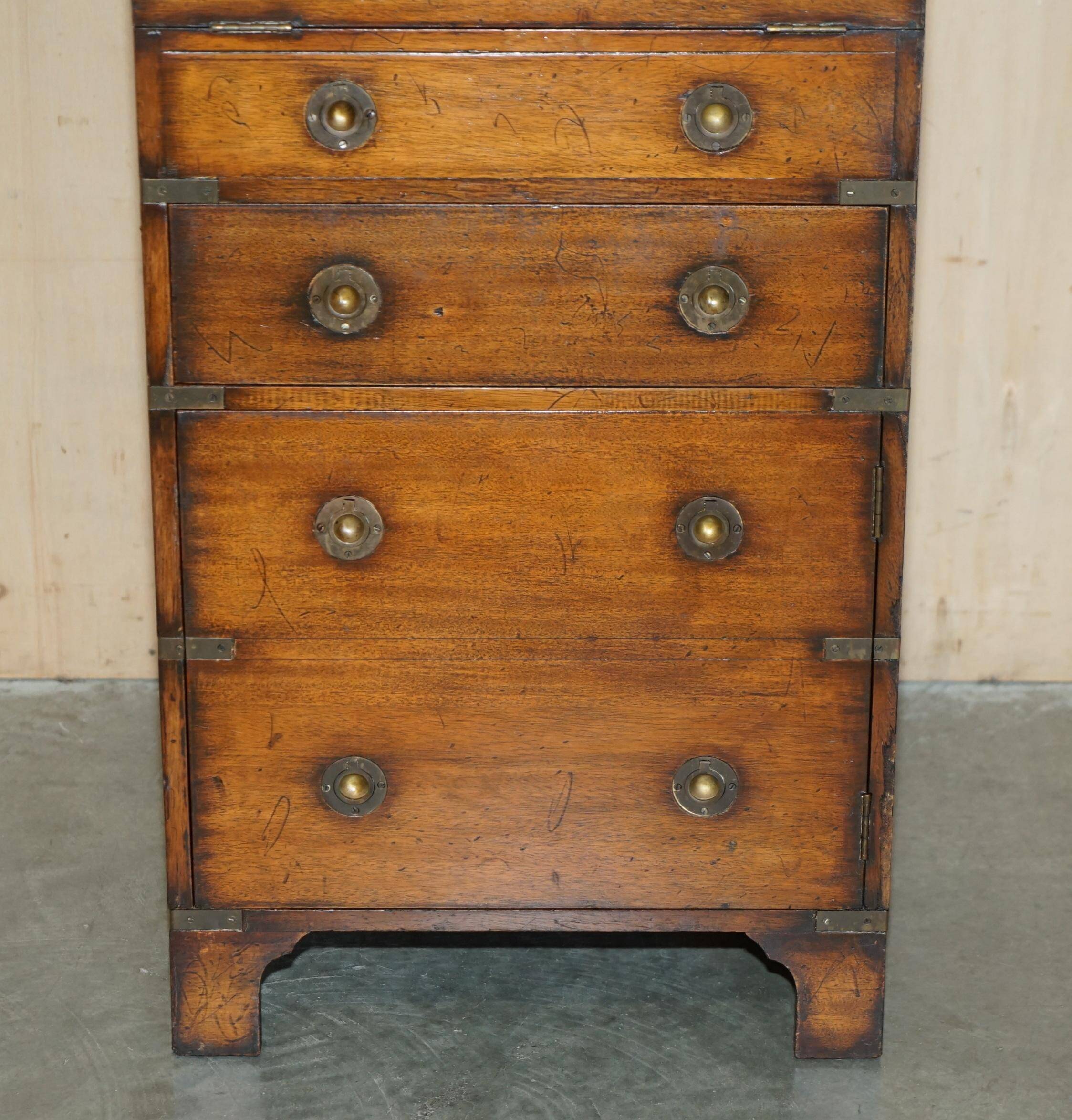 Harrods Kennedy Leather Slope Desk with Drawers