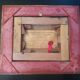 Oil on canvas signed Haney marine in gold frame