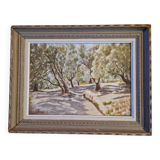 Nature painting table