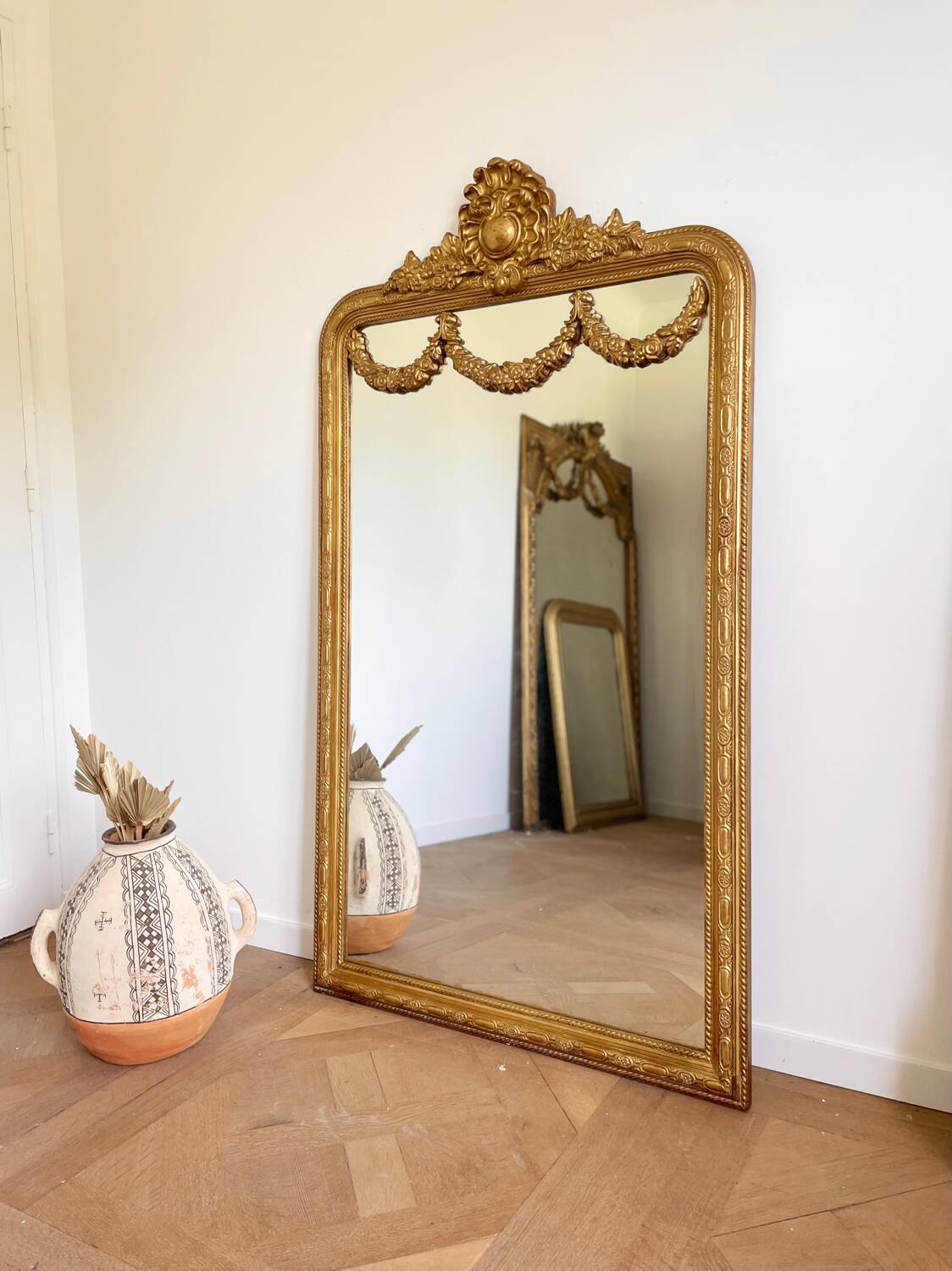 Beautiful old style mirror