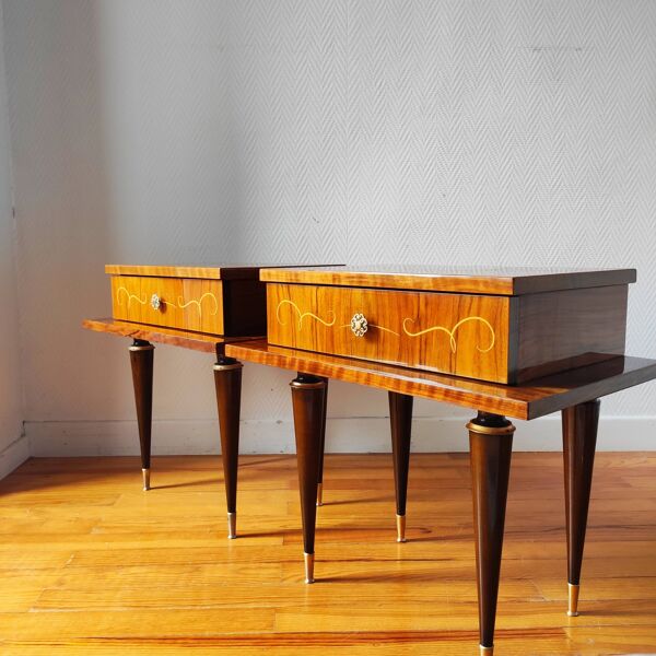 Paire de tables de chevet, 1960