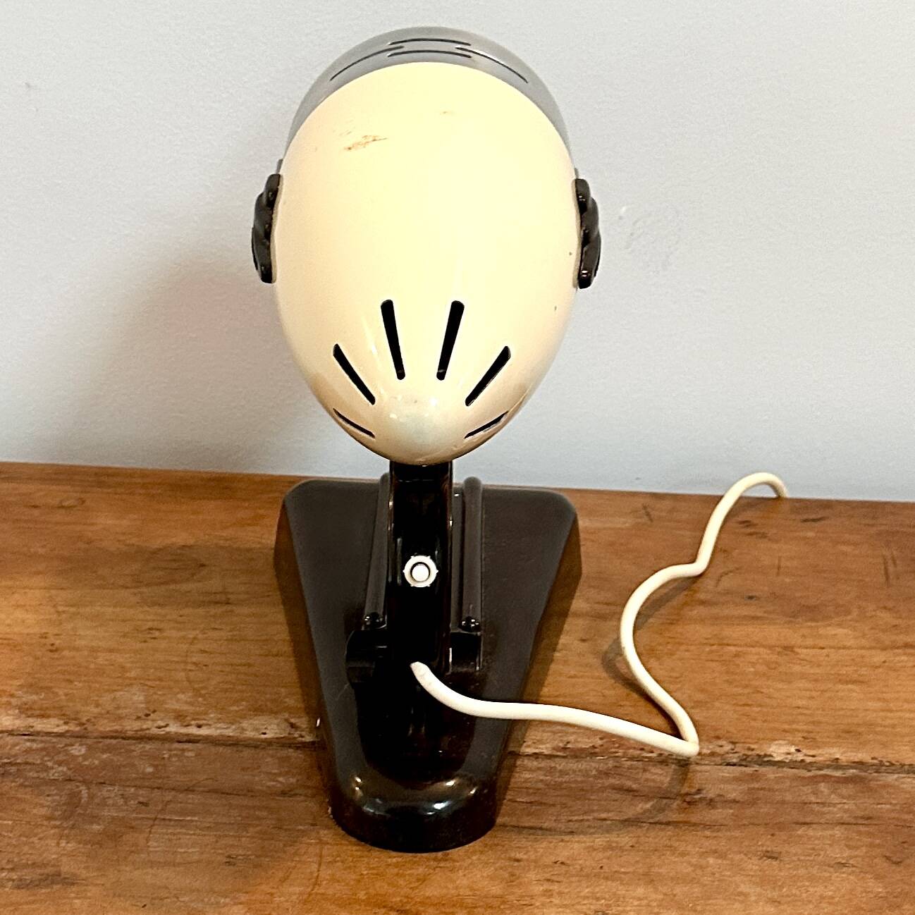 Bakelite and chromed metal lamp - 1950s - Bauhaus style - Sollux Hanau