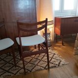Pair of vintage scandinavian chairs