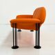 Postmodern two-seater sofa by Burkhard Vogtherr for Hain & Tohme, 1980.