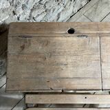 Wooden school desk