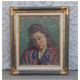 Leopoldo Santa Maria de Obregon Portrait of a woman Painting