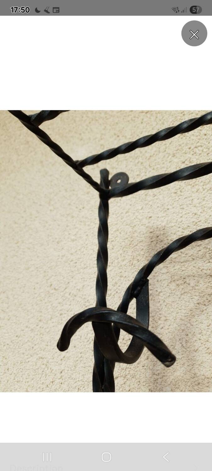 Wall-mounted coat rack