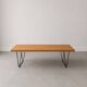 Table basse vintage Pierre Paulin "CM 191", Édition Thonet, 1970