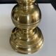 Pair of vintage brass lamps from the 70s.