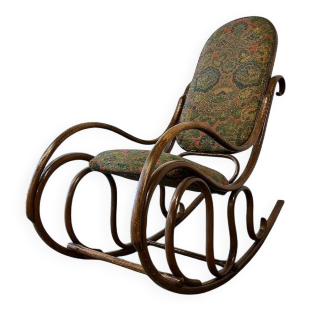Chaise berçante vintage / rocking chair | Selency