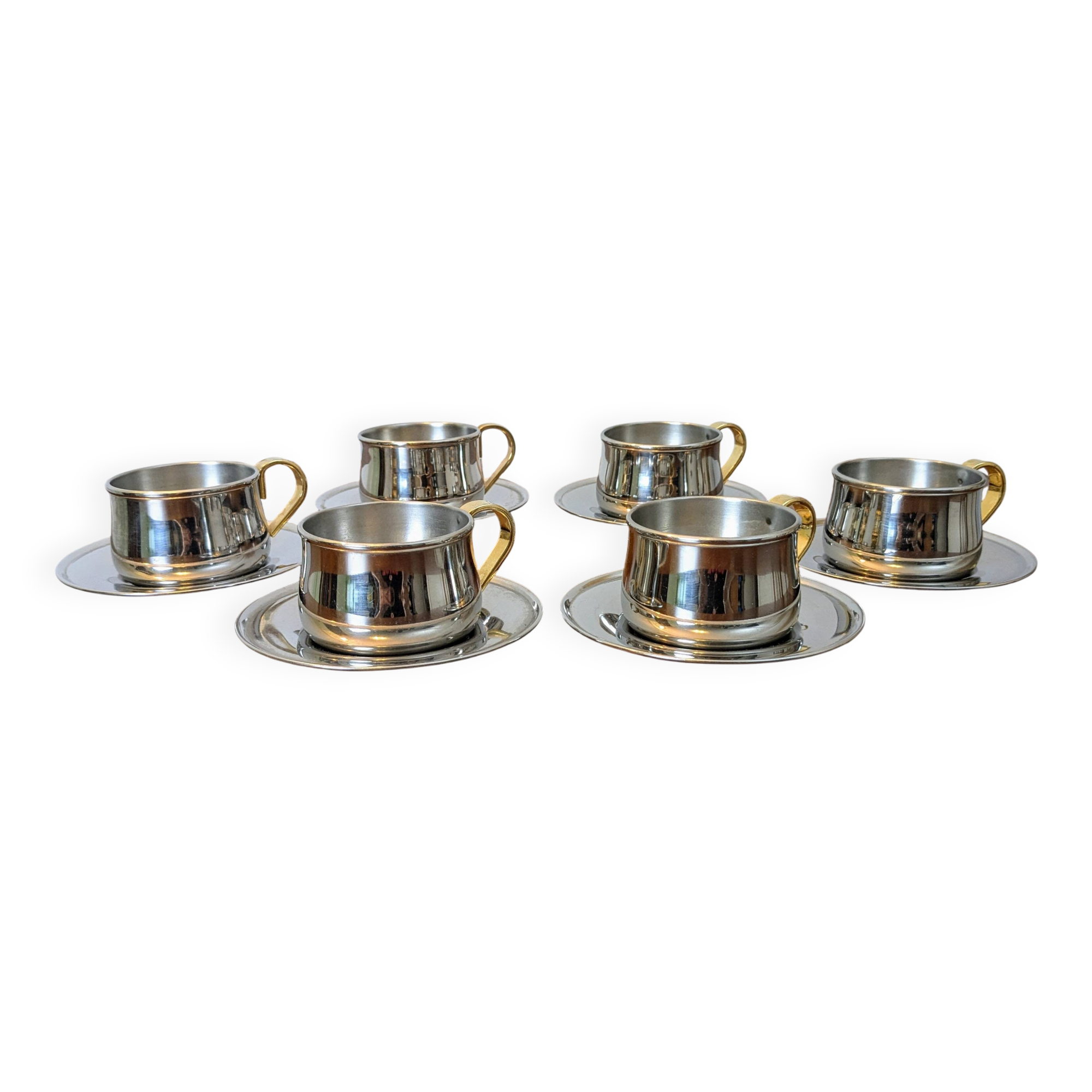 12-piece Italian coffee set by Inoxriv