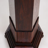 Art Deco pedestal made in 1920s Czechia