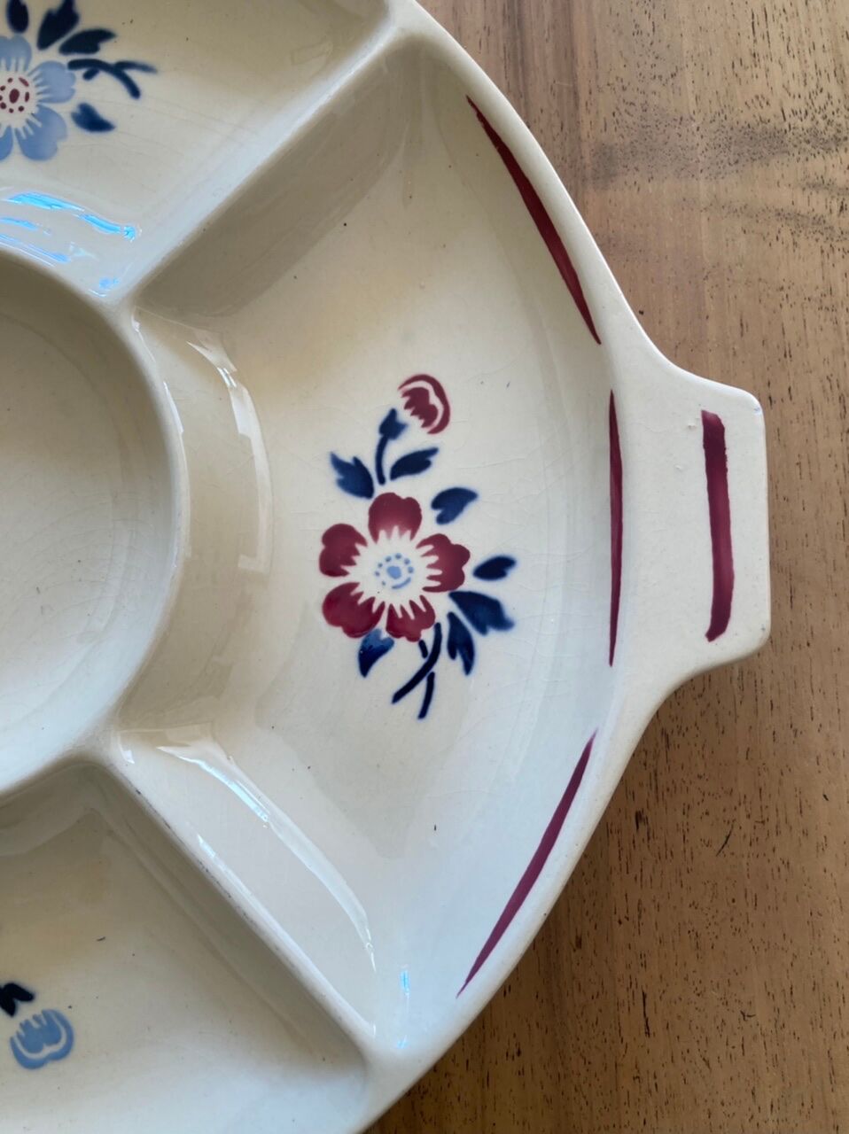 Luneville earthenware dish