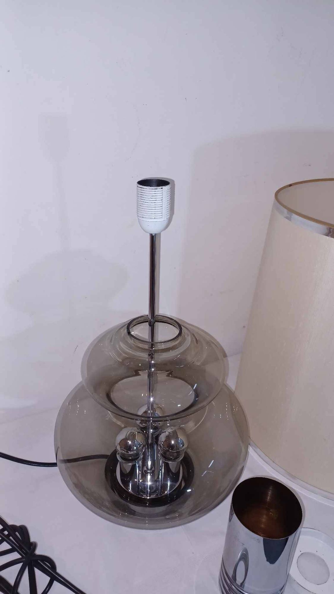 Mid-20th century table lamp by Doria Leuchten, 1970s.