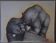 Louis Arnaud, Two Bears on a Rock (circa 1960)